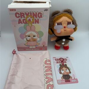 Pop Mart Cry Baby, Crying Again Series Bag Charm -  Confirmed Love Makes Us Cry
